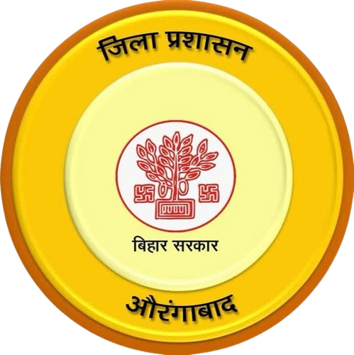 Jila Prashasan Aurangabad logo